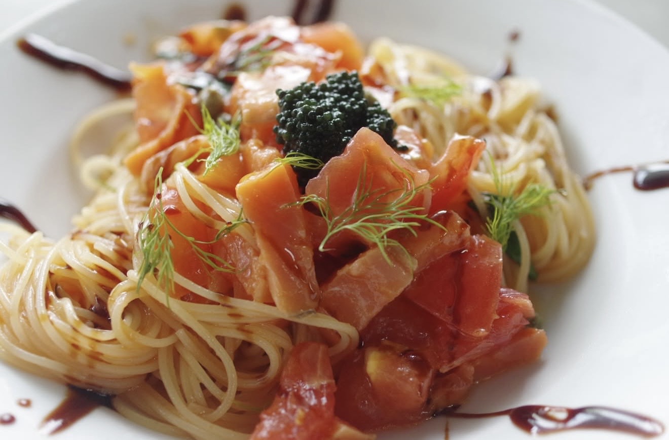 Pasta al salmone
