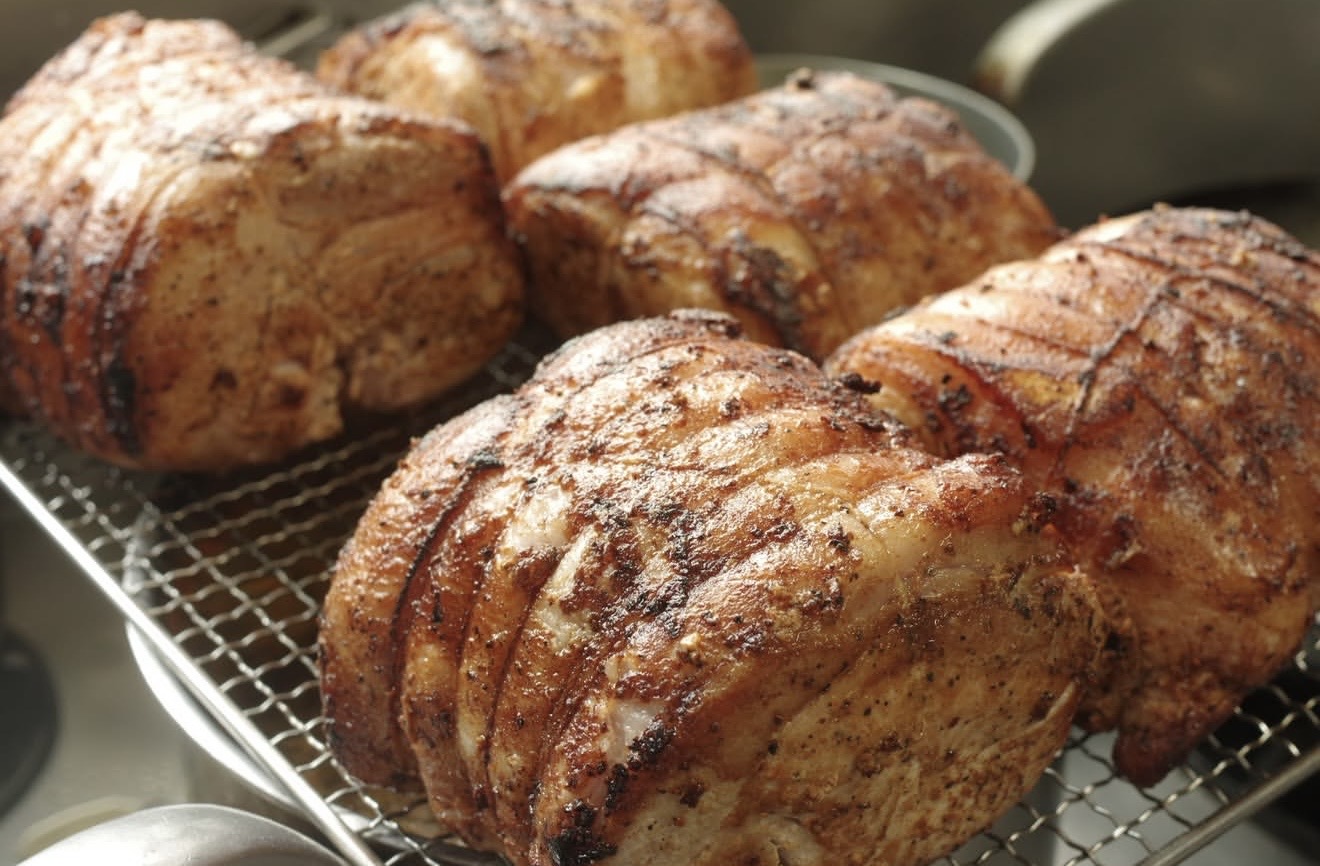 Roasted pork